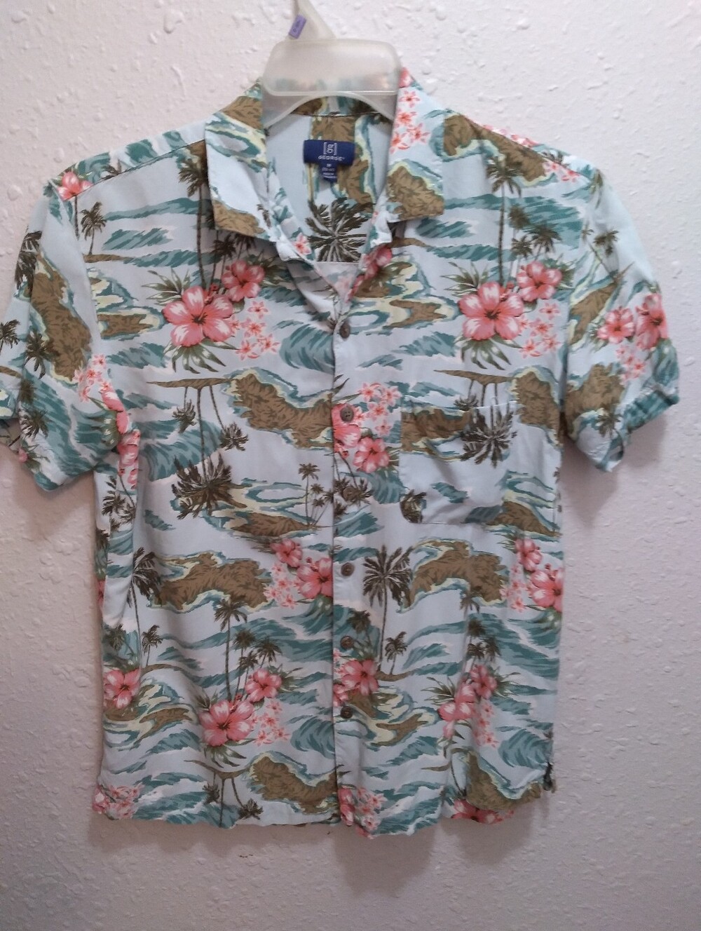 George Tropical Button Down Shirt